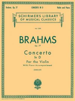 Concerto In D Op. 77 