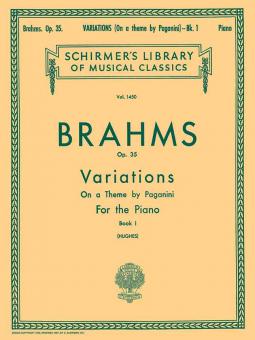 Variations On A Theme Of Paganini Op.35 Book 1 