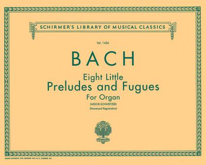 8 kleine Präludien und Fugen 
