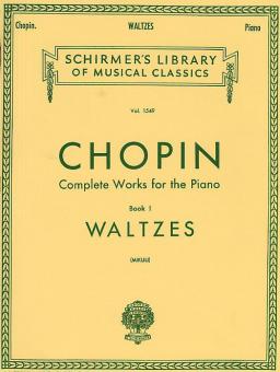 Waltzes Book 1 Complete Works for The Piano 