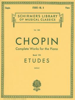 Etudes for The Piano Book 8 Complete Works 