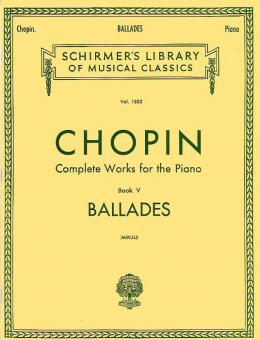 Complete Works for the Piano Book 5: Ballades 