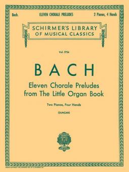 11 Chorale Preludes from The Little Organ Book 