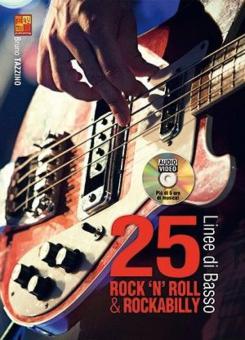 25 linee di basso Rock 'n' Roll e Rockabilly 
