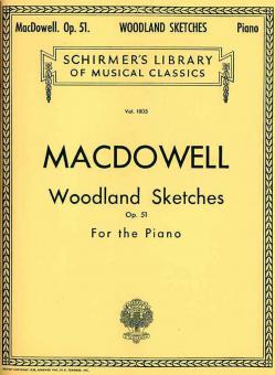 Woodland Sketches for The Piano Op.51 
