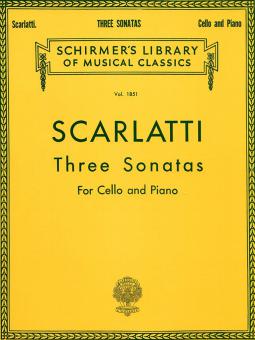 Three Sonatas for Cello and Piano 
