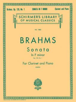 Sonata In F Minor, Op.120 No.1 