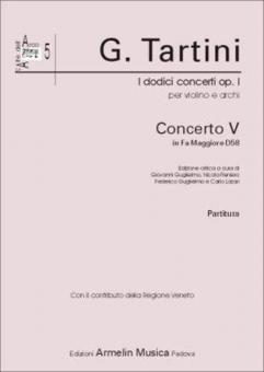 Concerti op. 1/V In Fa Magg. D58 