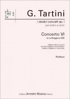 Concerti op. 1/VI In La Magg. D89 
