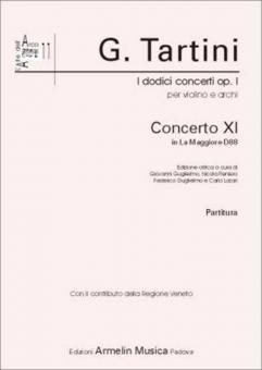 Concerti op. 1/XI In La Magg. D88 