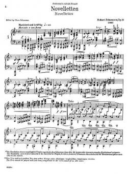 Acht Noveletten op. 21 