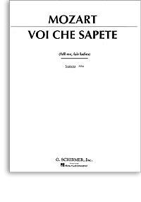 Voi Che Sapete Tell Me Fair Ladies from Marriage of Figaro 