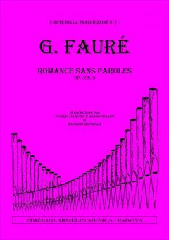 Romance Sans Paroles Op 17 N 3 