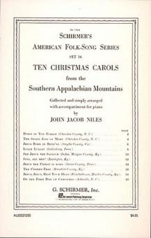 Ten Christmas Carols from The Southern Appalachian Mountains 
