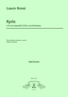 Kyrie A Tre Voci (Ttb) Con Orchestra 