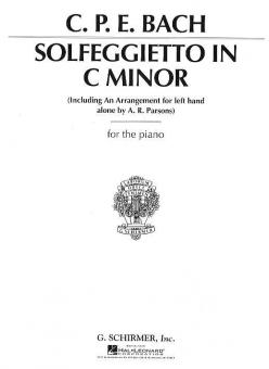 Solfeggietto C Minor 