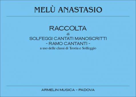 Raccolta Di Solfeggi Cantati Manoscritti 