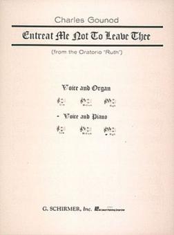 Entreat Me Not To Leave Thee 