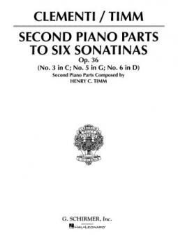 Second Piano Parts To Six Sonatinas 