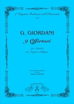 9 Offertori Per Soprano e Organo Concertato 