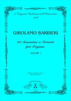 20 Suonatine O Versetti Per Organo, 1 