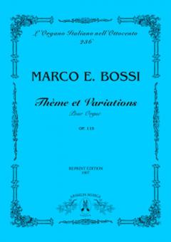 Thème et Variations pour Orgue op. 115 