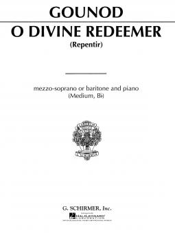 O Divine Redeemer Repentir French English Latin Medium 