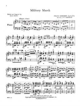 Military March Op. 51 No. 1 