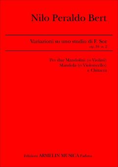 Variazioni su uno studio di F. Sor op. 34 no. 2 