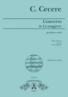 Concerto In La Maggiore Per Flauto e Archi 