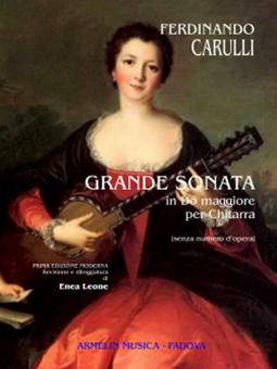 Grande Sonata Per Chitarra In Do Maggiore 