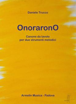 Onoroaronumber Scherzo Duetto 