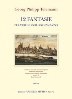 12 Fantasie Per Violino Solo 