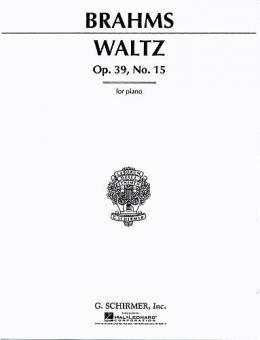 Waltz Op. 39 No. 15 