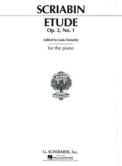 Etude C Sharp Minor Piano Op.2 No.1 
