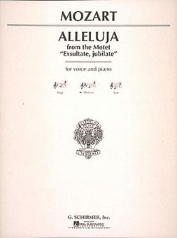 Alleluja from Exsultate Jubilate 
