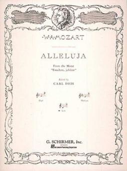 Alleluja from Exultate Jubilate 