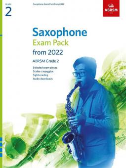 Saxophone Exam Pack 2022-2025 Grade 2 