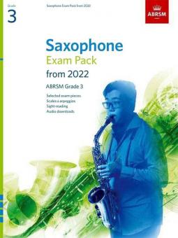 Saxophone Exam Pack 2022-2025 Grade 3 