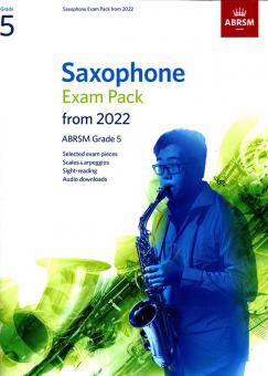 Saxophone Exam Pack 2022-2025 Grade 5 