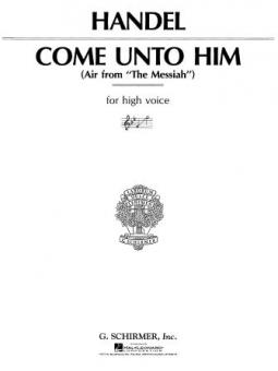 Come Unto Him 