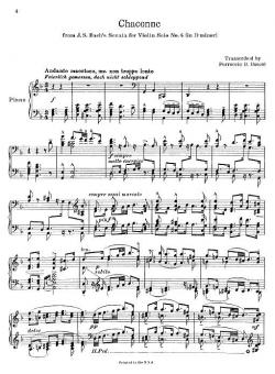 Chaconne In D Minor 