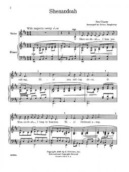 Shenandoah from Five Sea Chanties 