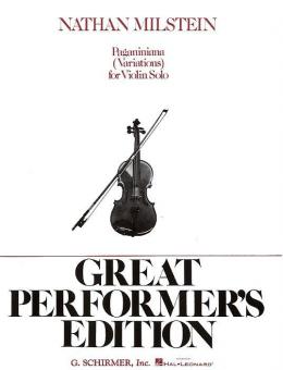 Paganiniana Variations Violin Solo 