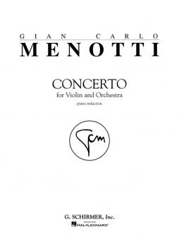 Concerto For Violin And Orchestra With Piano Reduction 