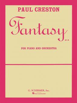 Fantasy Op. 32 2 Pianos 4 Hands Red Orig 