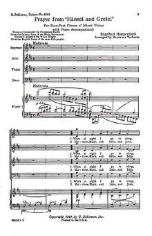 Prayer from Hansel and Gretel 