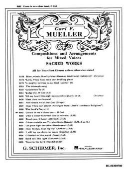 Create In Me A Clean Heart, O God 