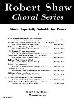 O Sons and Daughters Unaccompanied 15th Century Melody 