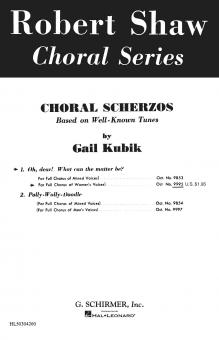 O Dear What Can The Matter Be 